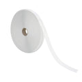 Cinta velcro felpa con adhesivo blanco rollo 25 metros