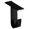 Soporte techo forja ø 28 mm negro juego 2 piezas