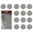 Tapatornillos adhesivos gris (blíster 20 unidades)