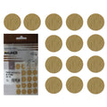 Tapatornillos adhesivos haya natural (blíster 20 unidades)