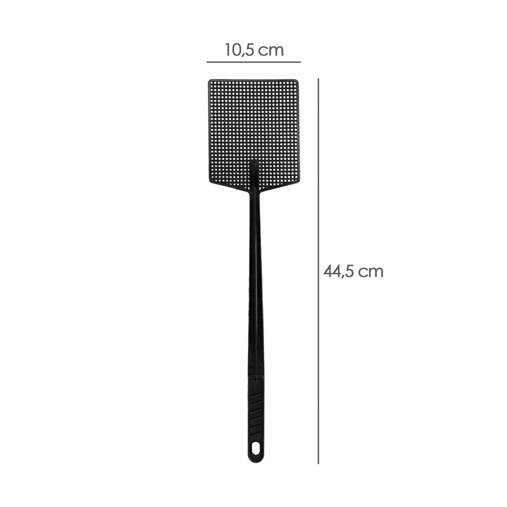 Plastic fly swatter 10.5 x 44.5 cm