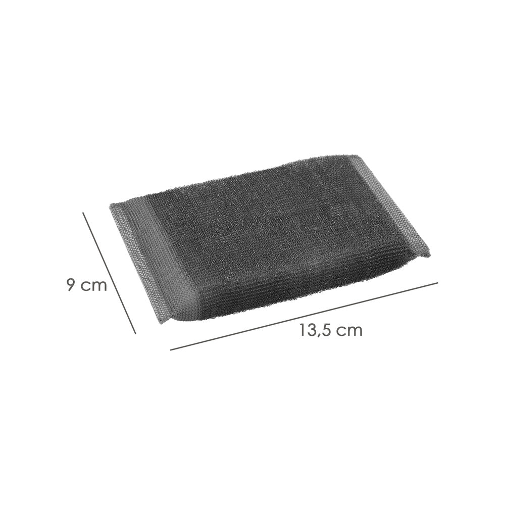 Super abrasive scourer pad