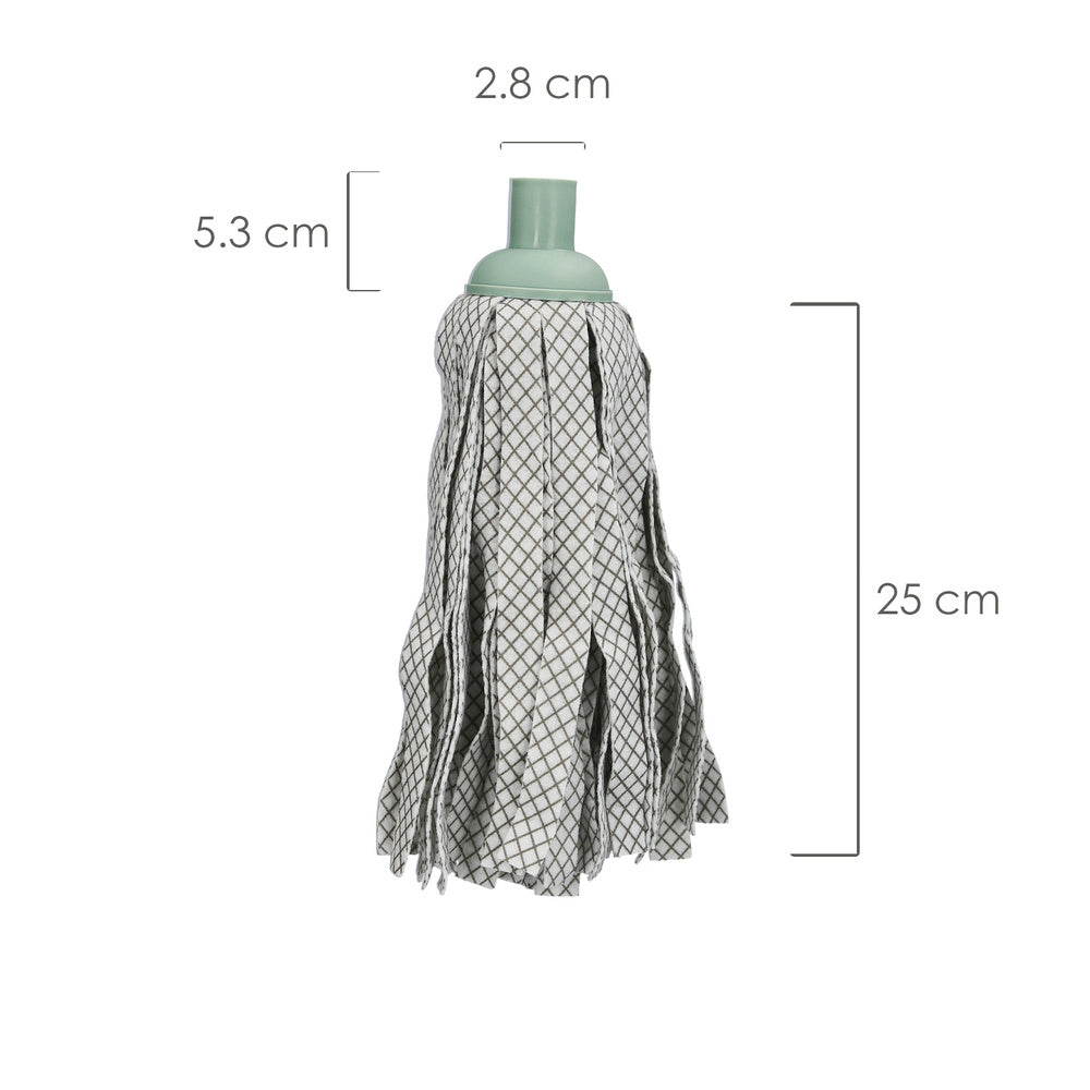 Flat microfiber mop
