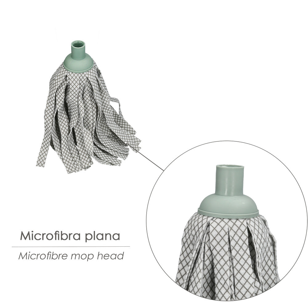 Flat microfiber mop
