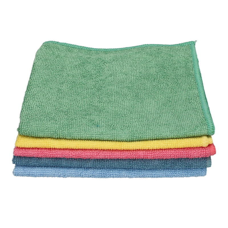 Paño microfibra 35 x 40 cm / 250 gramos (pack 5 piezas)