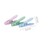 Pinzas tender ropa plástico (pak 24 pz)