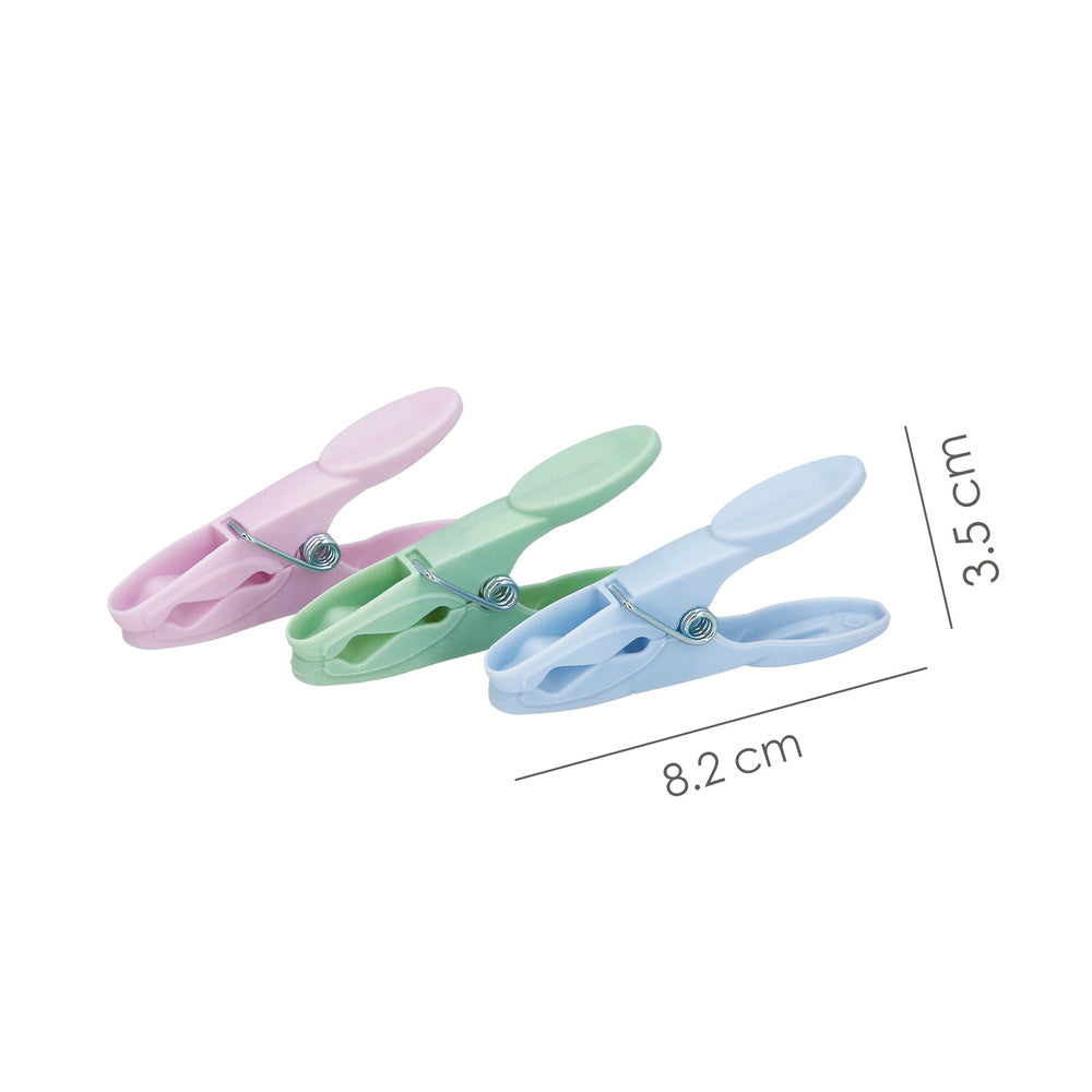 Plastic clothes pegs (24 pc pack)