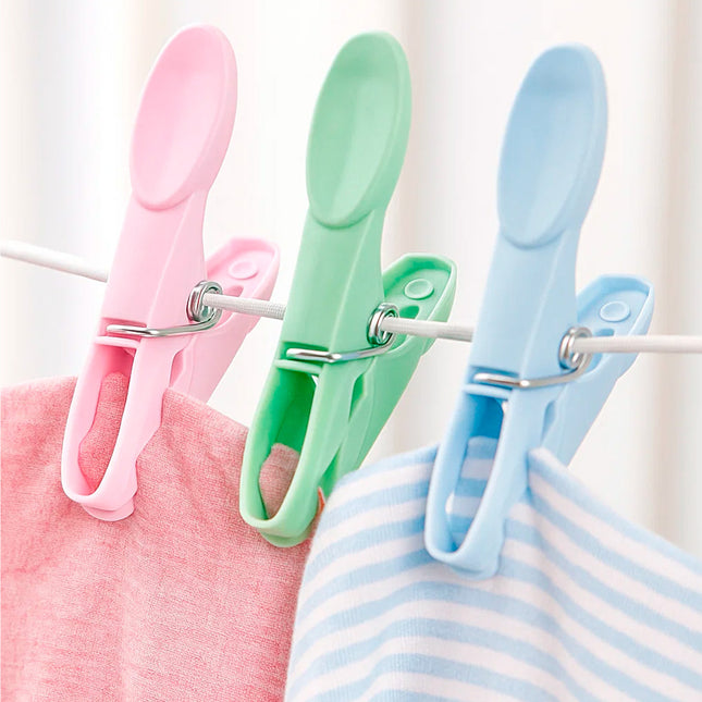 Pinzas tender ropa plástico (pak 24 pz)