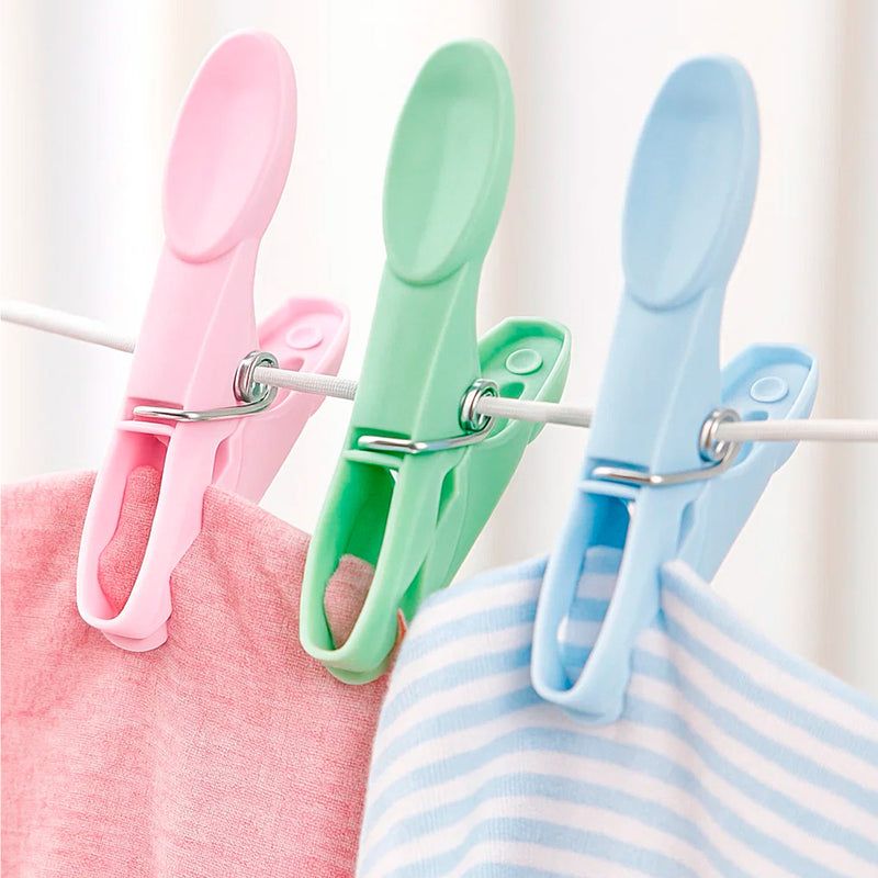 Pinzas tender ropa plástico (pak 24 pz)