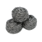 Estropajo acero inoxidable  (pak 3 pz)