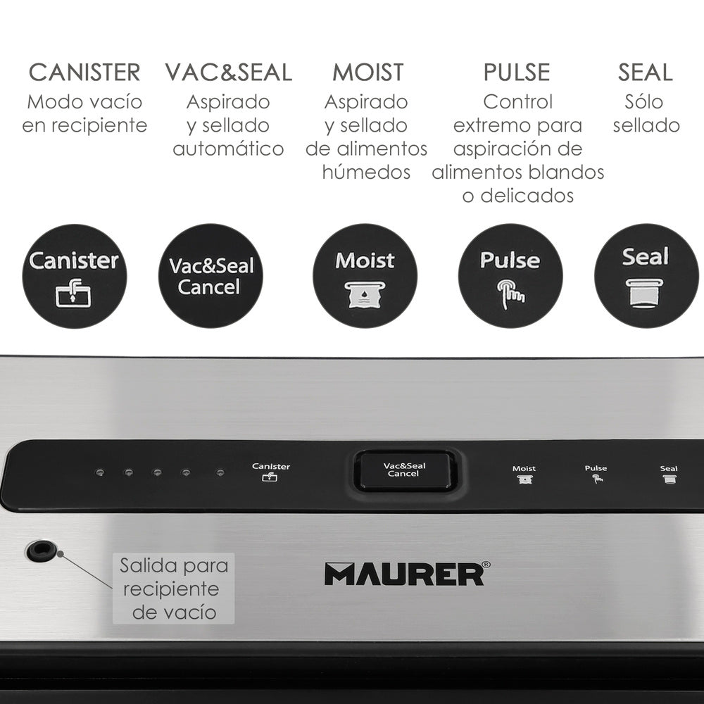 Maurer 130W vacuum sealer.