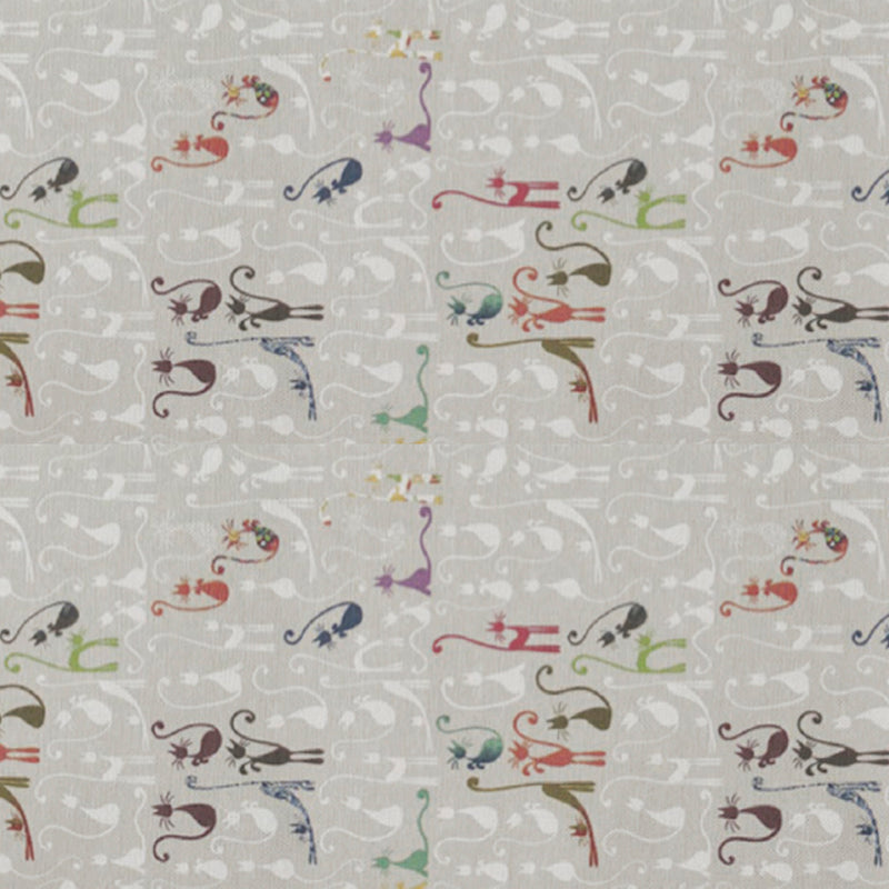 Mantel hule rollo modelo cats impermeable antimanchas PVC 140 cm. x 25 metros. rollo recortable. interior y exterior