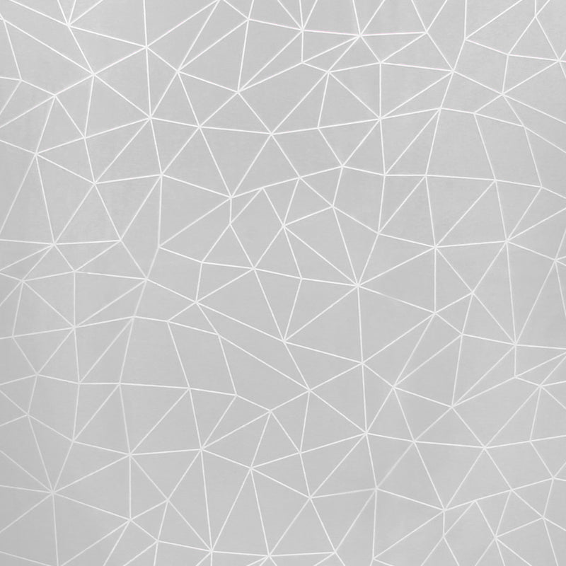 Mantel hule rectangular geométrico gris impermeable antimanchas PVC 140x250 cm.  recortable uso interior y exterior