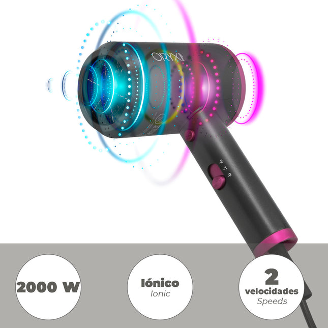 Secador pelo 2000 watt oryx
