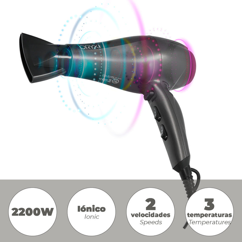 Secador pelo 2200 watt oryx