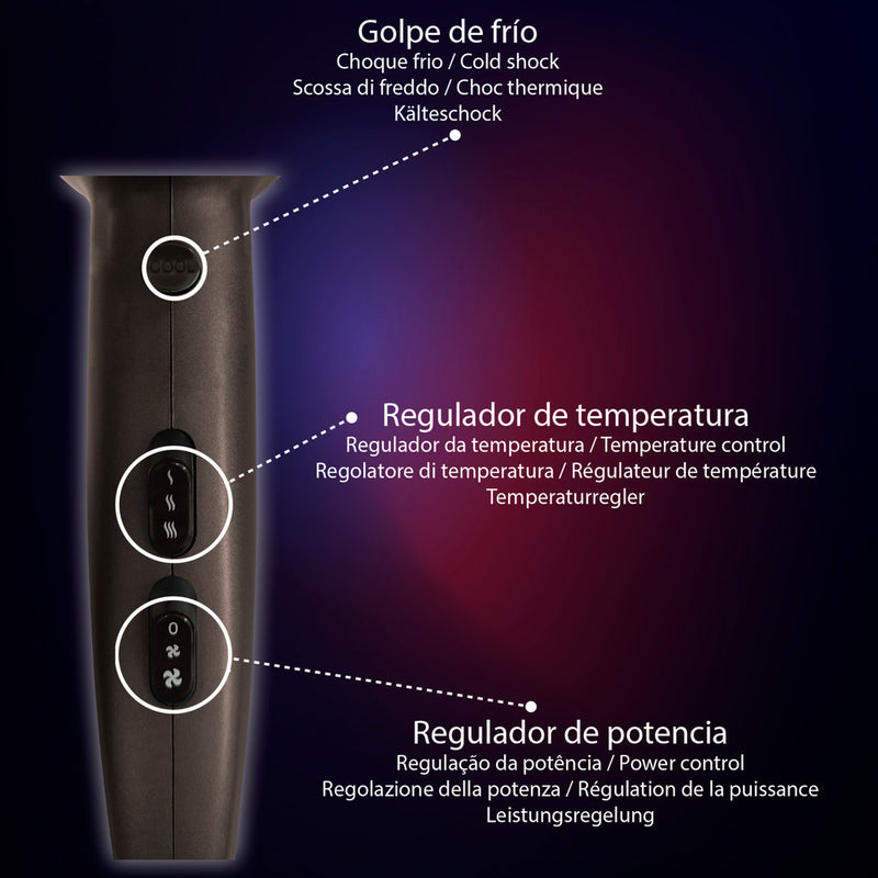 Secador pelo 2200 watt oryx