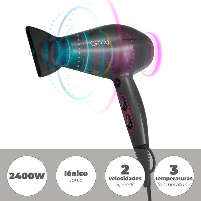 Secador pelo 2400 watt oryx