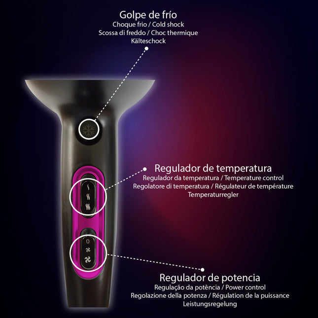 Secador pelo 2400 watt oryx