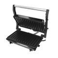 1000W Double Grill Sandwich Maker, Electric Grill, Panini Press Grill, 1000W, Non-stick Plate, 180º Opening