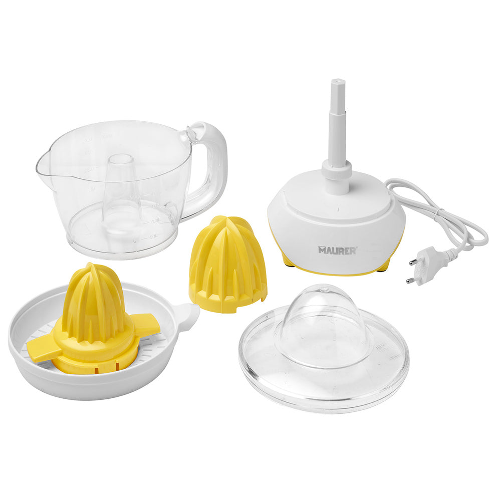 Electric orange juicer 25 watt. Capacity 700 ml. Orange juice squeezer, fruit juicer