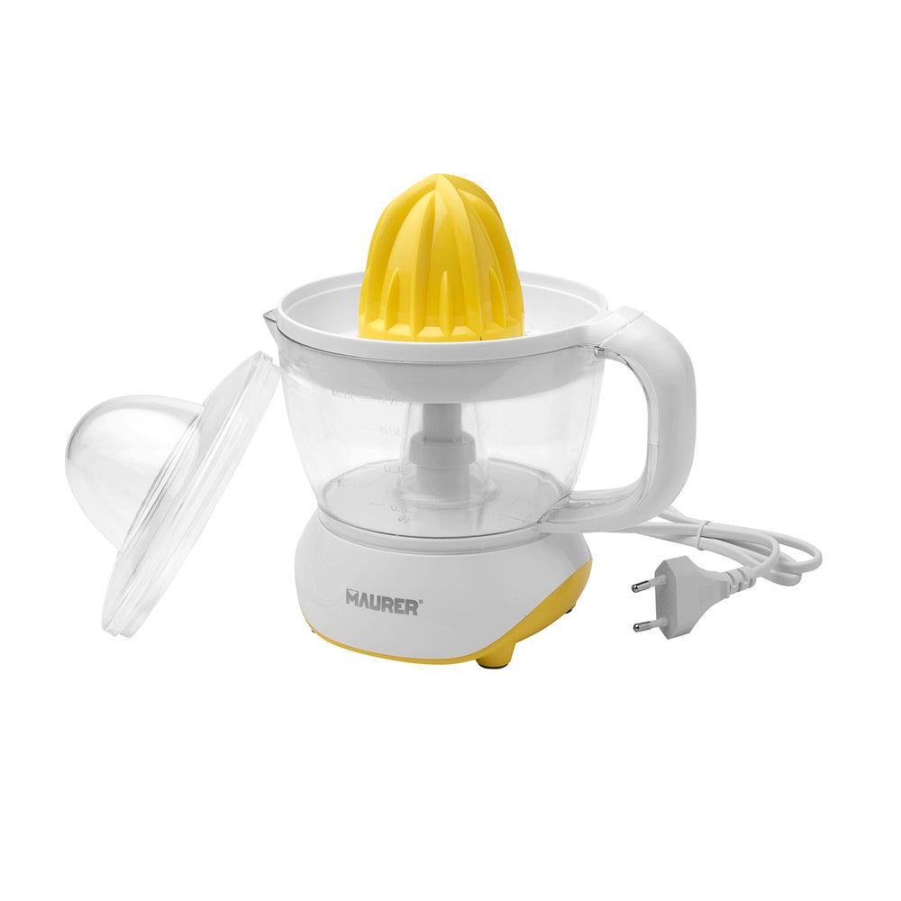Exprimidor naranjas eléctrico 25 watt. Capacidad 700 ml. Exprimidor zumo naranjas, exprimidor fruta