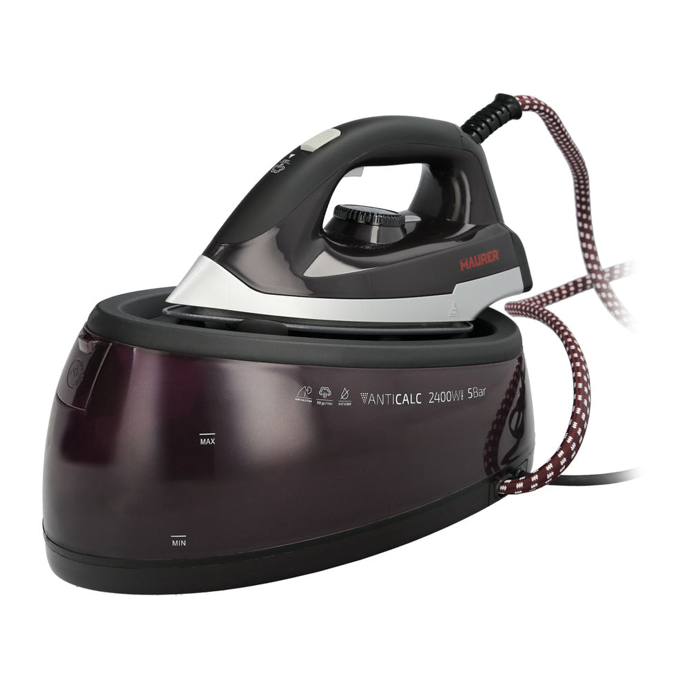 Plancha vapor-centro planchado 2400 watt