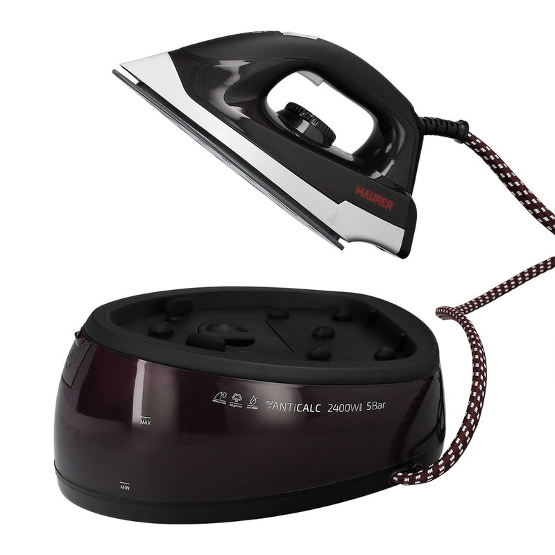 Plancha vapor-centro planchado 2400 watt