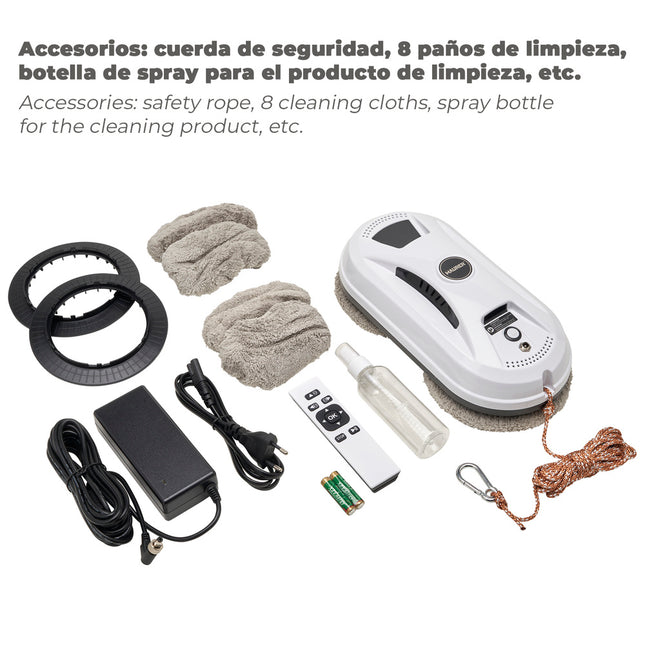 Robot limpiacristales control remoto