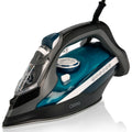 Professional steam iron 2,800 watt. continuous steam and steam shot, ceramic soleplate, vertical steam, anti-calc system,
