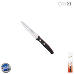 Cuchillo aspen cocina hoja acero inoxidable 12 cm negro