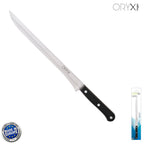 Cuchillo grenoble jamonero hoja acero inoxidable 25 cm negro
