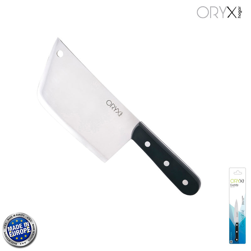 Piqueta grenoble hoja acero inoxidable 20 cm. negro