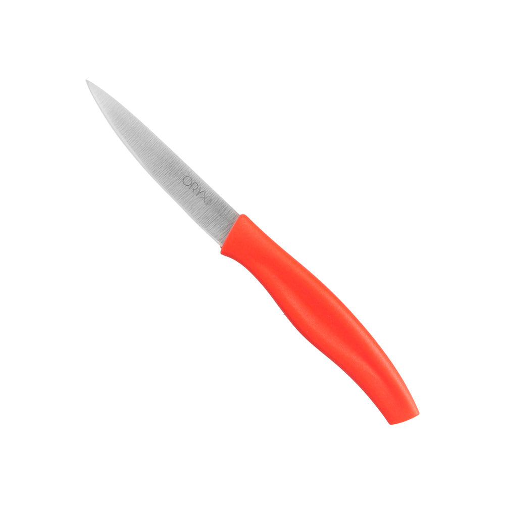 Cuchillo nuuk mondador hoja acero inoxidable 9 cm rojo (1 unidad)