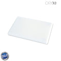Tabla cortar polietileno 30x20x1,5 cm  color blanco