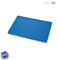 Polyethylene cutting board 30x20x1.5 cm blue