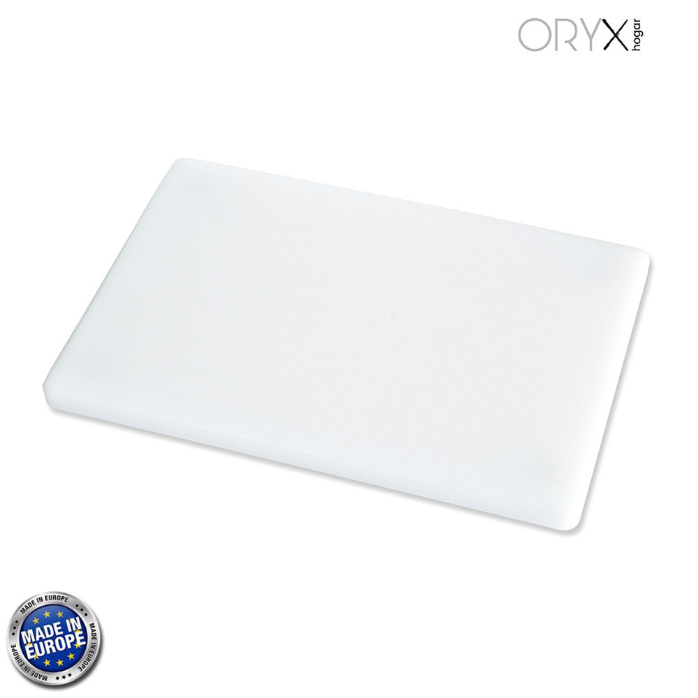 Tabla cortar polietileno 35x25x1,5 cm  color  blanco