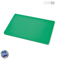Polyethylene cutting board 35x25x1.5 cm green