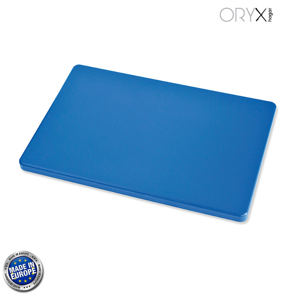 Tabla cortar polietileno 35x25x1,5 cm  color azul
