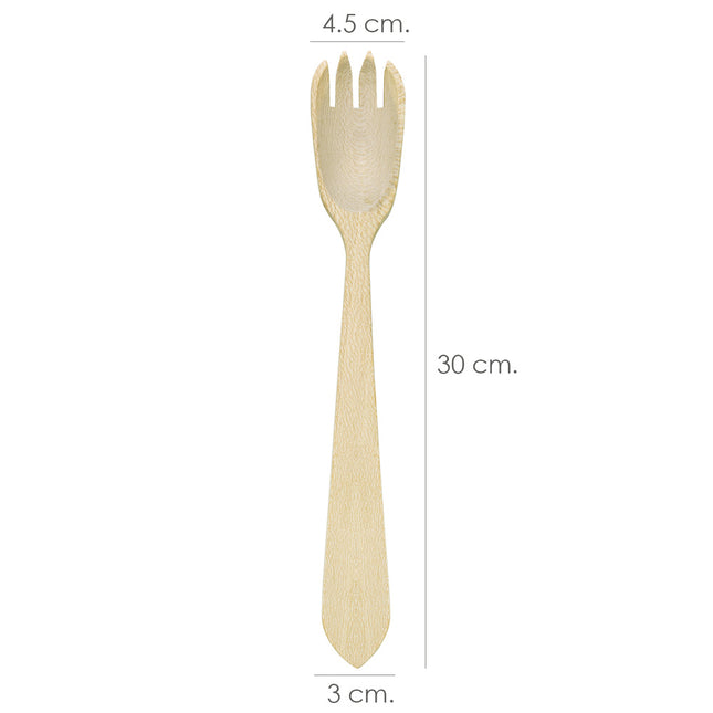 Tenedor aleman cocina madera oryx 30 cm