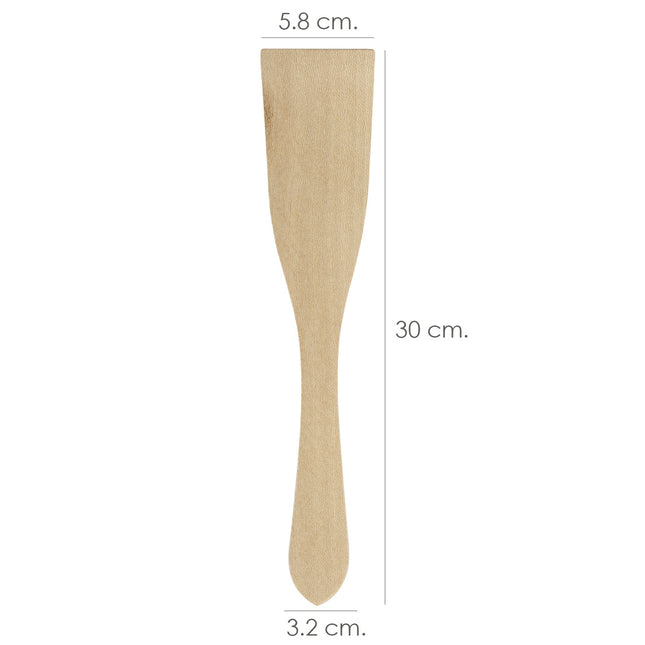 Pala cocina madera sin ranuras oryx 30 cm