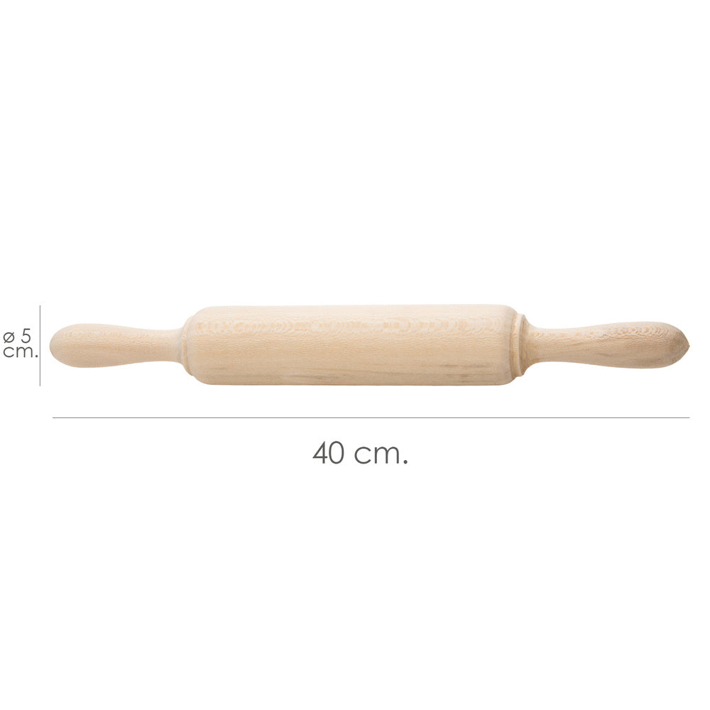 Rodillo amasar madera oryx 40 cm
