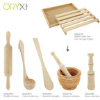 Pilão de cozinha em madeira Oryx, ø 14 cm