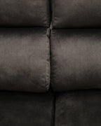 Sofá chaise longue de 3 lugares cinzento, conforto para o dia a dia na sala de estar.