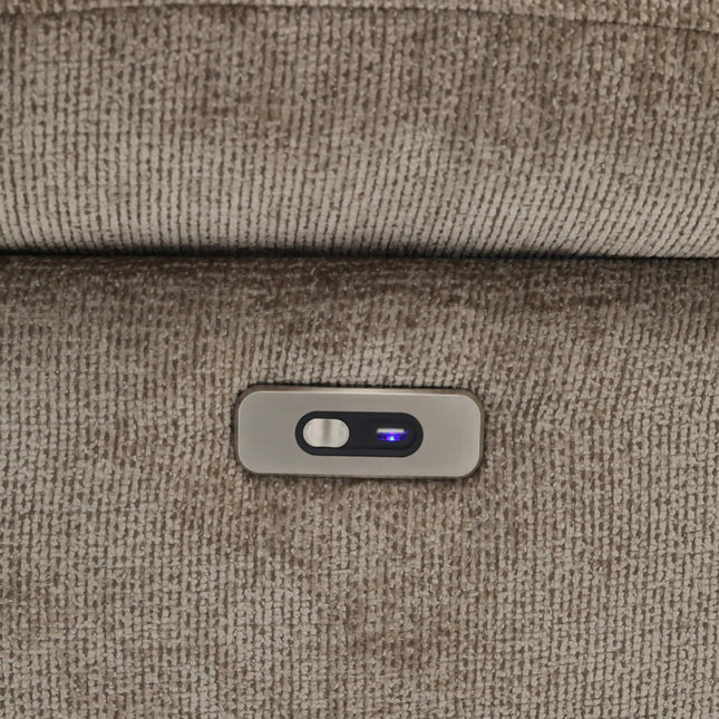 Sofá chaiselongue 3 plazas cómodo y elegante | marrón