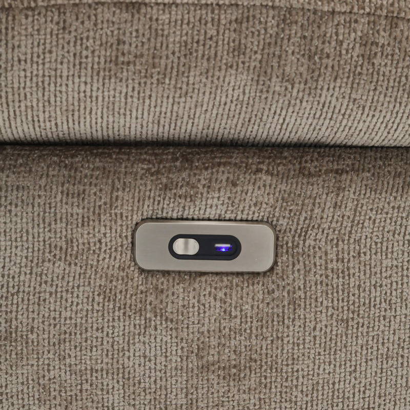 Sofá chaiselongue 3 plazas cómodo y elegante | marrón