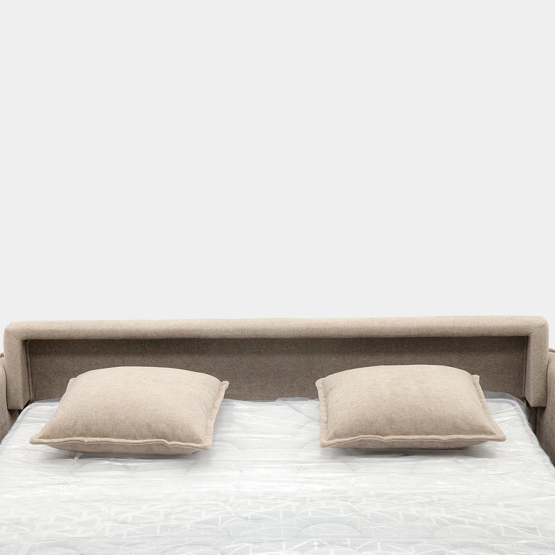 Sofá cama Hugo con confort diario para visitas | beige