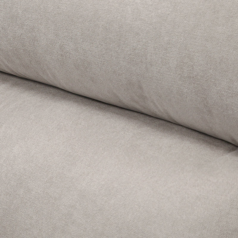 Sofá cama 3 plazas beige antimanchas para salón moderno