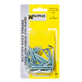 Alcayatas rosca zincada  3,5 / 19x60 mm (blíster 20 piezas)