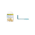 Alcayatas rosca zincada 18x50  mm brico self 14unidades