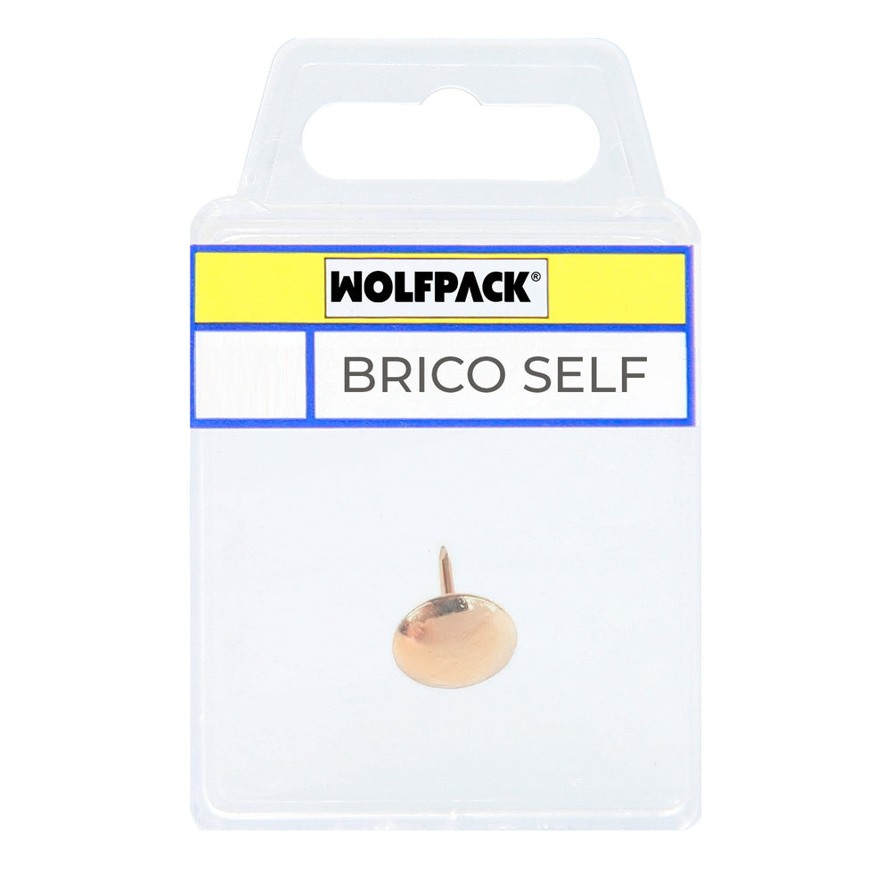 Brass-plated tacks No. 10 (25 units)